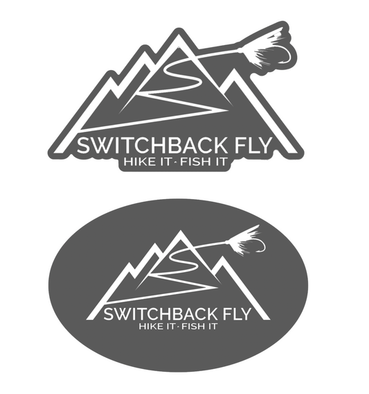 Switchback Fly Logo Stickers